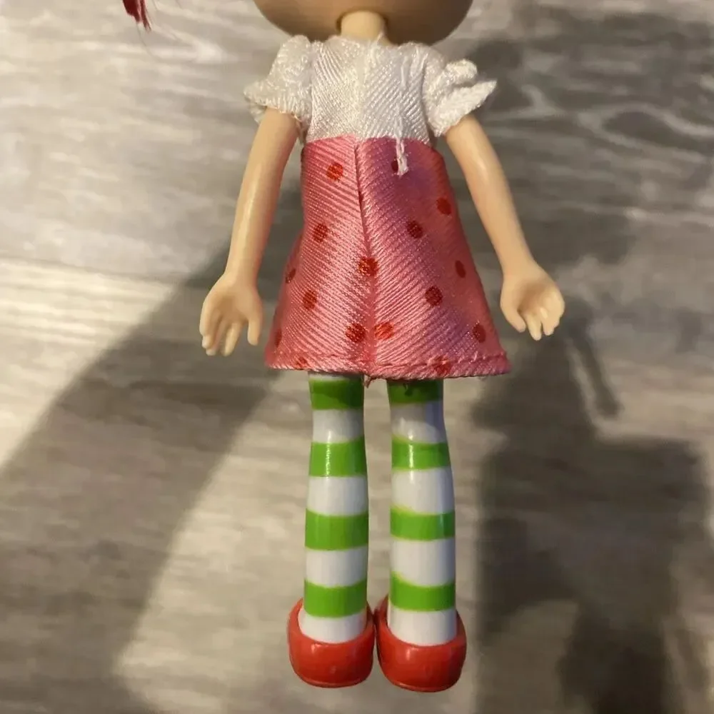 Strawberry Shortcake Doll Lot 3 + Hat Vintage Hasbro Playmates Berry Bitty Toys
